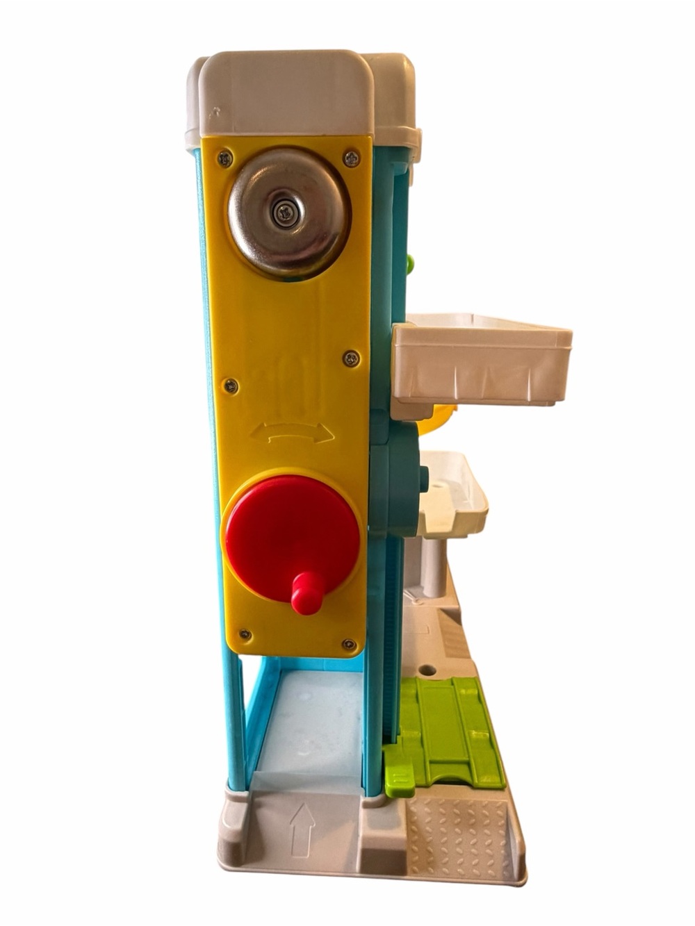 Fisher-Price Little People Helpful Neighbor’s Garage Playset 2 Cars - Picture 3 of 5